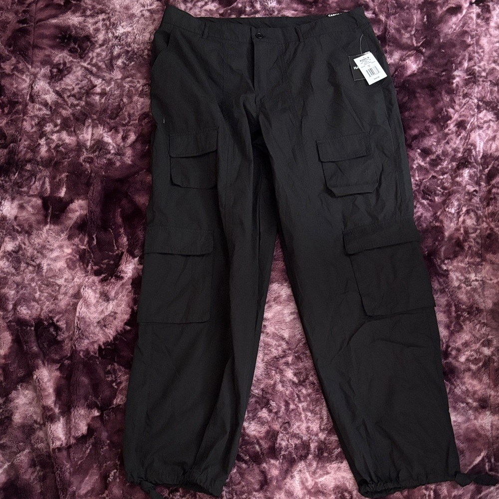 Black Unisex Cargo Pants